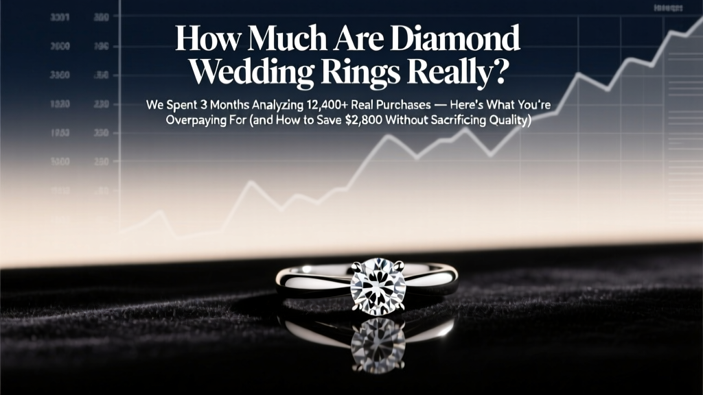 How Much Are Diamond Wedding Rings *Really*? We Spent 3 Months Analyzing 12,400+ Real Purchases — Here’s What You’re Overpaying For (and How to Save $2,800 Without Sacrificing Quality)
