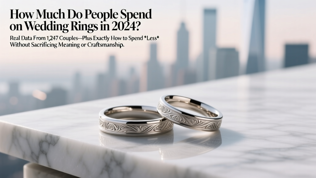How Much Do People Spend on Wedding Rings in 2024? Real Data From 1,247 Couples—Plus Exactly How to Spend *Less* Without Sacrificing Meaning or Craftsmanship