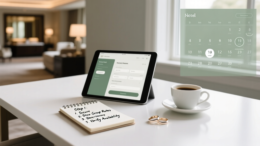 How to Reserve Hotel Rooms for Wedding Guests Without Overpaying, Double-Booking, or Losing Guest Trust: A Stress-Free 7-Step System Used by Top Wedding Planners