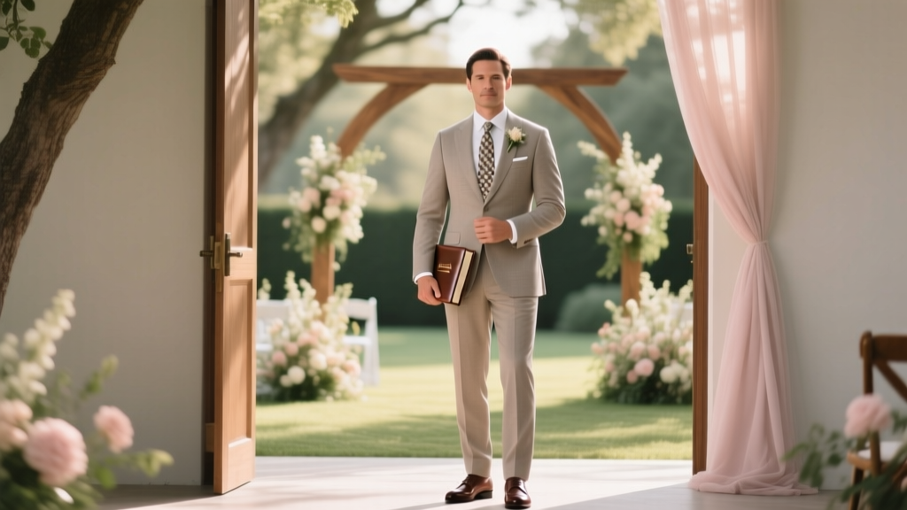 What to Wear Officiating a Wedding: The 7-Second Dress Code Checklist (No More Last-Minute Panic, Awkward Photos, or Officiant Outfit Regrets)