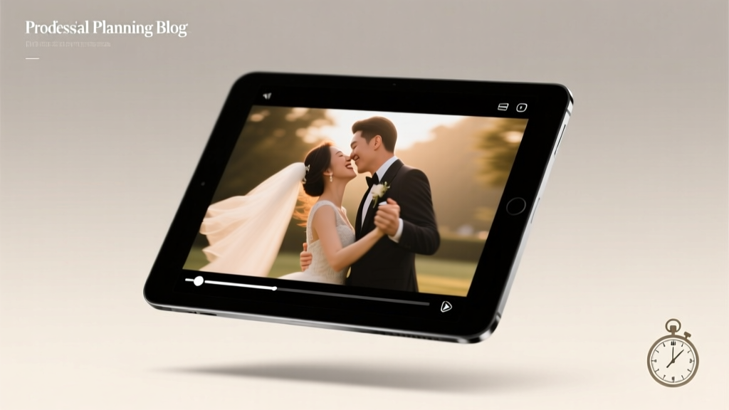 How Long Is the Average Wedding Video? (Spoiler: It’s Not What You Think — And Your Guests Will Thank You for Getting This Right)