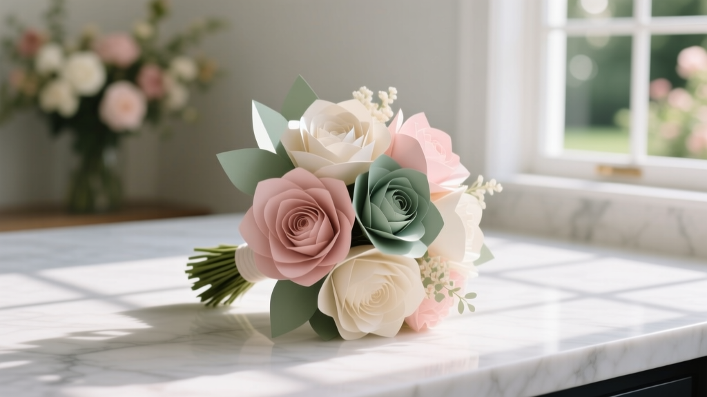 How to Make Paper Flower Wedding Bouquet: 7 Realistic Steps That Save $320+ (Without Sacrificing Elegance or Last-Minute Panic)