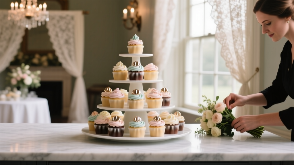 How to Display Cupcakes at a Wedding: 7 Proven, Stress-Free Styling Strategies That Prevent Collapse, Crowding, and Confusion (Plus Real Vendor Photos)