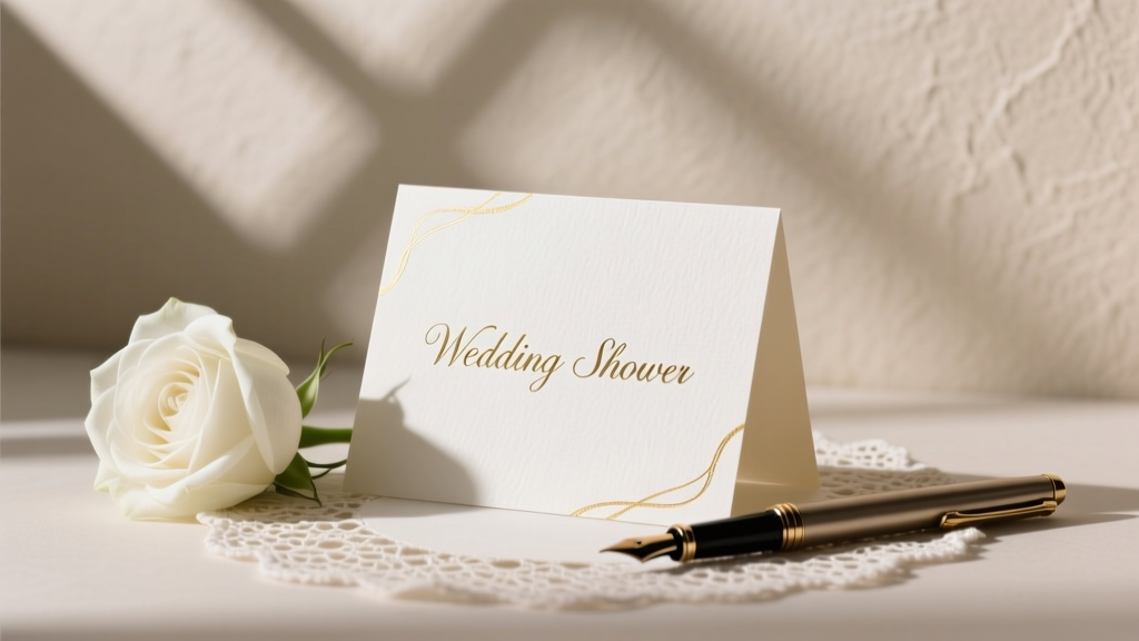 What Do You Write on a Wedding Shower Card? 7 Real-World Scripts (With Tone Matching, Sign-Offs & What to Avoid) — So You Never Stare at a Blank Card Again