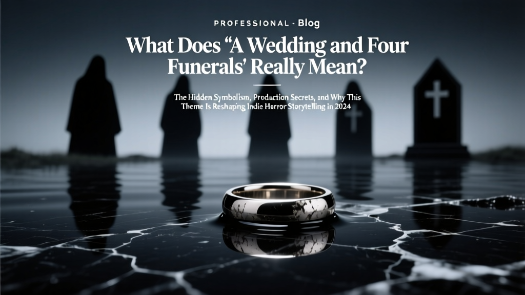 What Does 'A Wedding and Four Funerals American Monster' Really Mean? The Hidden Symbolism, Production Secrets, and Why This Theme Is Reshaping Indie Horror Storytelling in 2024