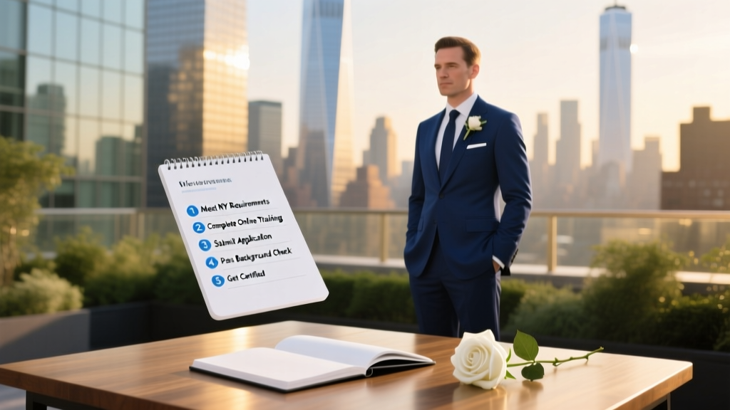 How to Become a Wedding Officiant in New York: The Only 5-Step Checklist You’ll Need (No Seminary, No Waiting List, No Surprises)