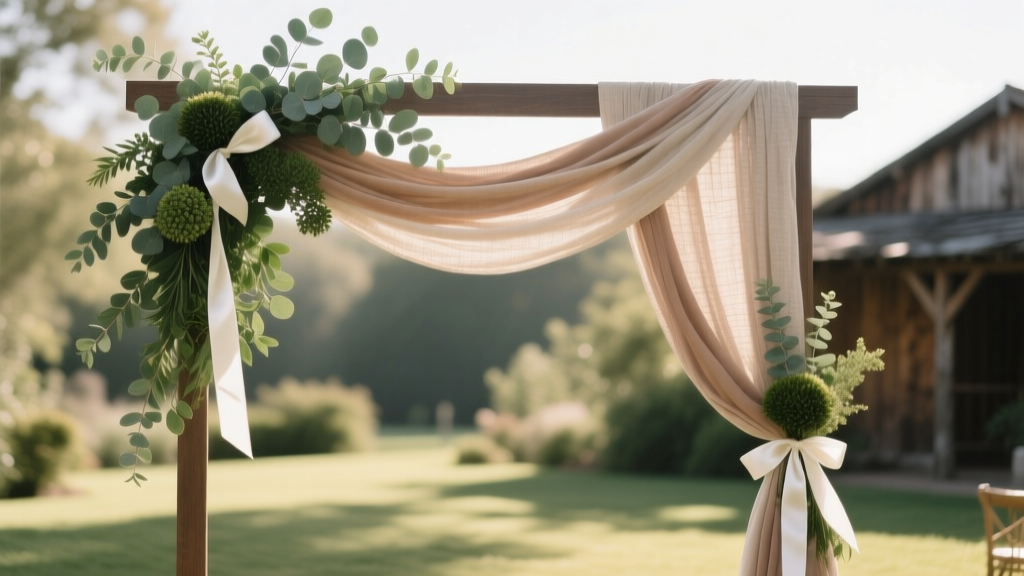 How to Make Wedding Arch Swag That Looks Expensive (But Costs Under $40): A Step-by-Step Minimal Checklist You Can Finish in 90 Minutes—No Floral Experience Required