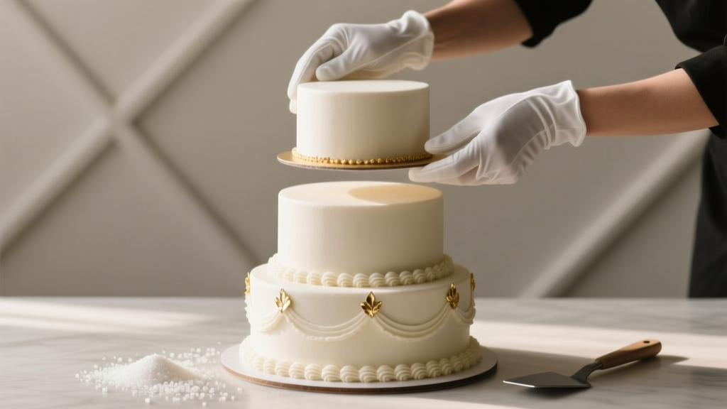 How to Assemble Tiered Wedding Cakes Without Collapse, Cracks, or Panic: A Stress-Free 7-Step System Used by Top Pastry Chefs (Even for First-Timers)