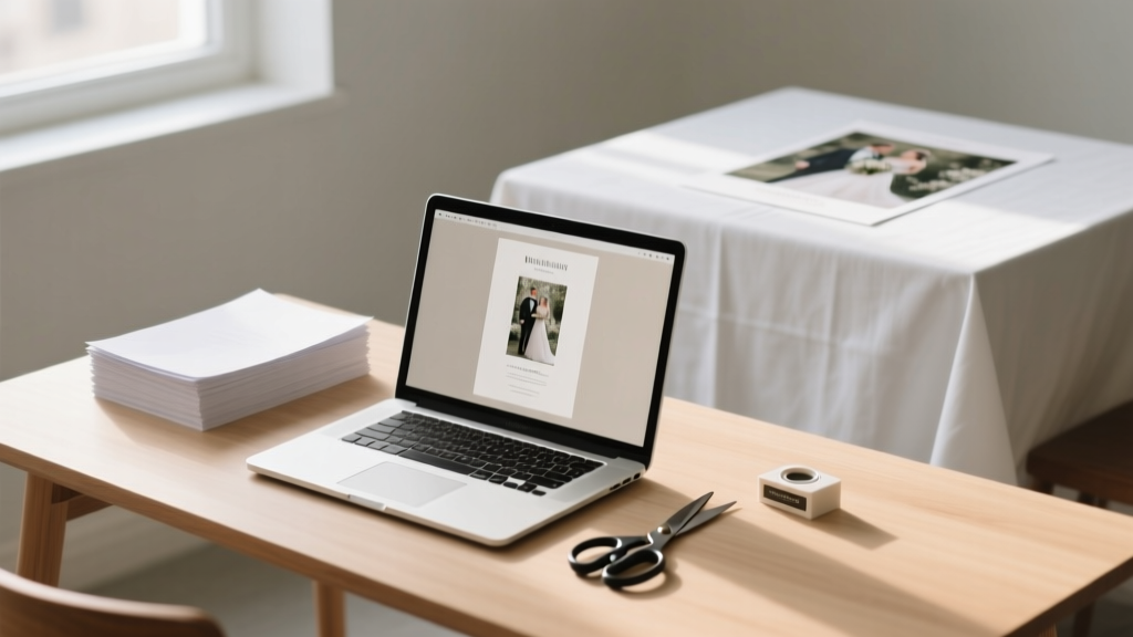 Stop Overpaying for Wedding Programs: How to Design, Print & Assemble Professional-Looking DIY Wedding Program Paper in Under 3 Hours (Without Graphic Design Skills or Expensive Tools)