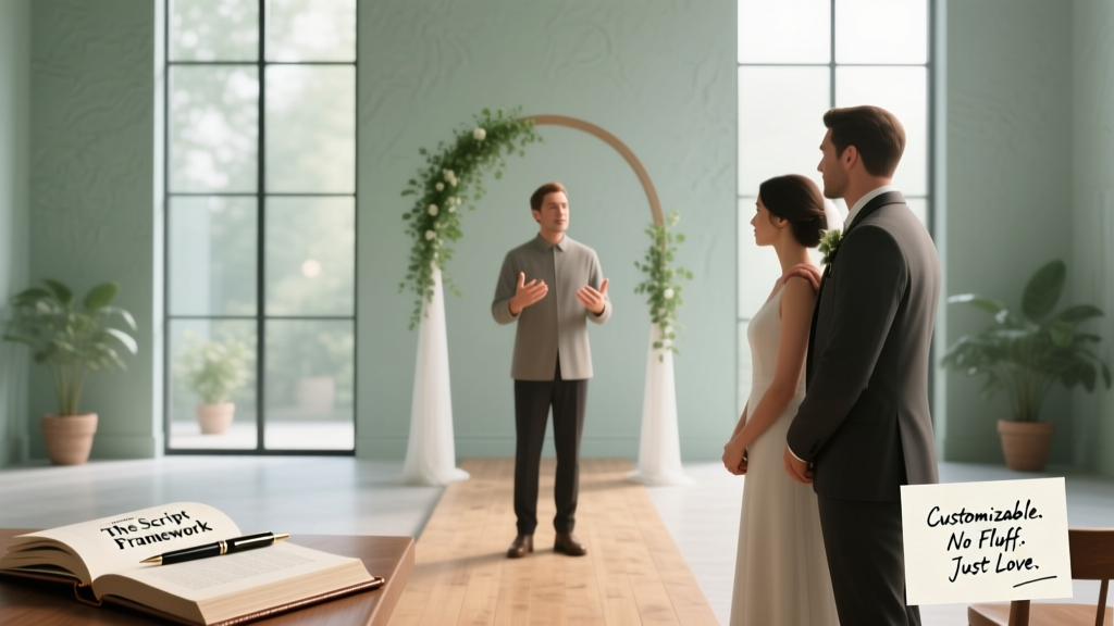 What an Officiant Says at a Wedding: The Exact Script Framework Pros Use (No Fluff, No Panic—Just 7 Customizable Phrases That Keep Guests Riveted & Honor Your Love Story)