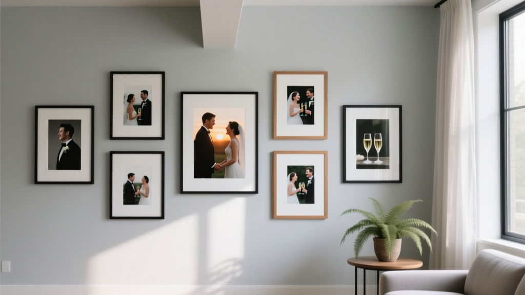 How to Tastefully Display Wedding Photos: 7 Non-Cheesy, Timeless Ways That Honor Your Love Story (Without Cluttering Your Walls or Looking Like a Hall of Fame)