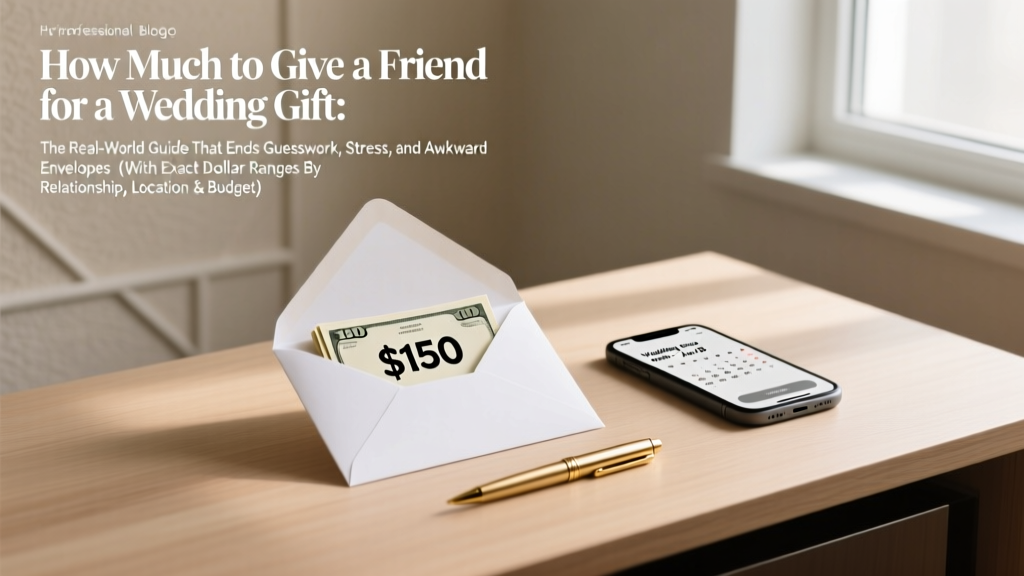 How Much to Give a Friend for a Wedding Gift: The Real-World Guide That Ends Guesswork, Stress, and Awkward Envelopes (With Exact Dollar Ranges by Relationship, Location & Budget)