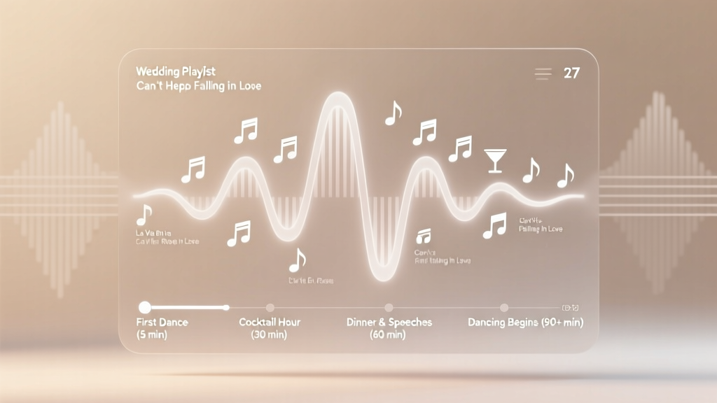 How Many Songs Should Be on a Wedding Playlist? The Exact Number (Backed by 127 Real Weddings) — Plus Timing Templates That Prevent Awkward Silences & Overplayed Hits