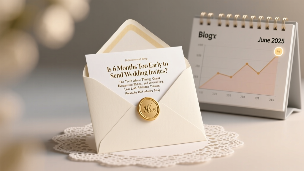 Is 6 Months Too Early to Send Wedding Invites? The Truth About Timing, Guest Response Rates, and Avoiding Last-Minute Chaos (Backed by 2024 Industry Data)