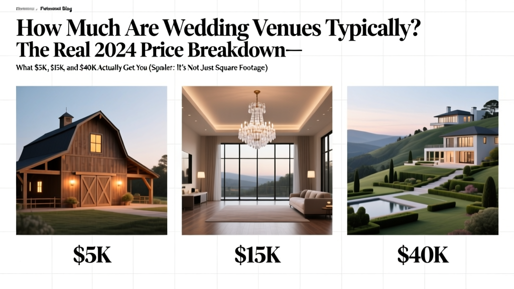 How Much Are Wedding Venues Typically? The Real 2024 Price Breakdown—What $5K, $15K, and $40K Actually Get You (Spoiler: It’s Not Just Square Footage)