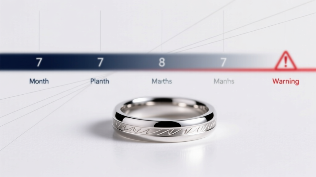 How Early to Buy Wedding Bands: The 7-Month Rule Most Couples Miss (and Why Waiting Until 3 Months Before the Wedding Risks Resizing Delays, Custom Backlogs, and Stress-Induced Compromises)