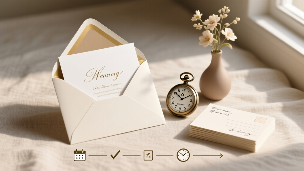 How Early Do You Send Wedding Invites? The Exact Timeline Breakdown (With Real Guest-Response Data & What Happens If You Miss Each Deadline)
