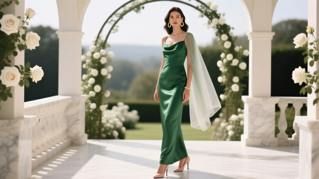What to Wear with Green Dress for a Wedding: 7 Stress-Free Styling Rules (Backed by Stylist Interviews & Real Guest Photos)
