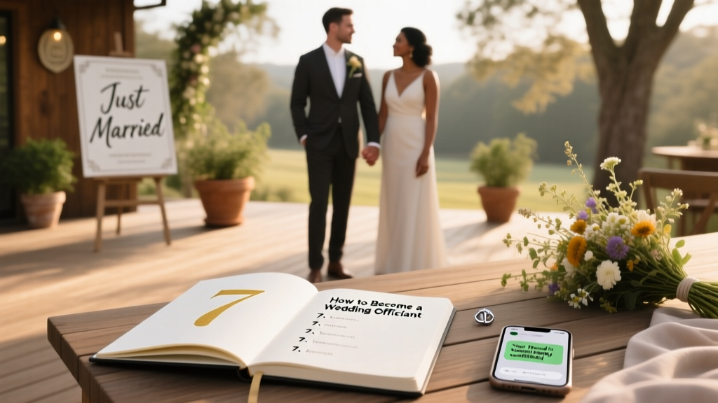 How to Become a Officiant for Weddings: The Exact 7-Step Process (No Seminary, No License Fees in 23 States, and Yes—Your Best Friend *Can* Legally Marry You)