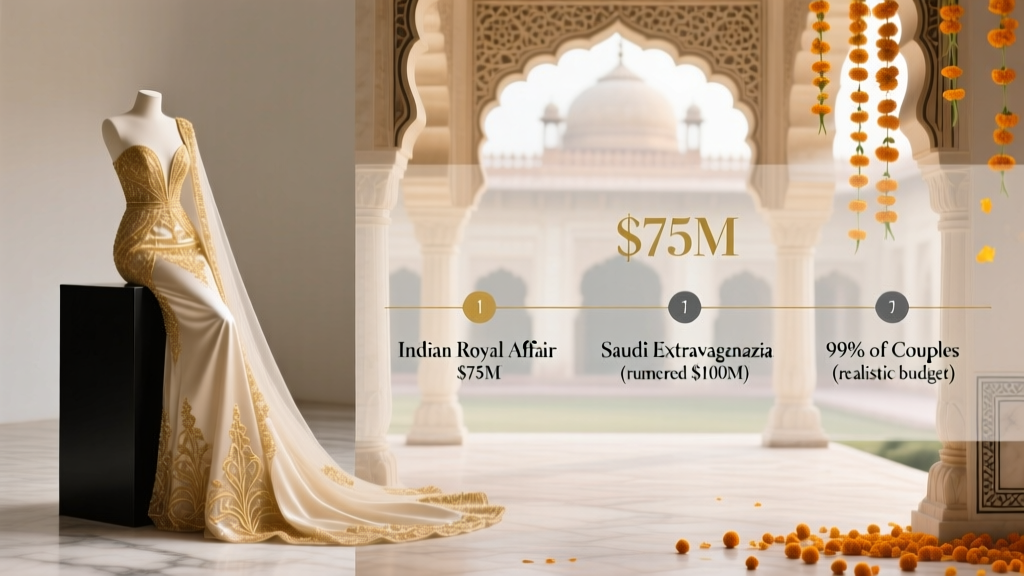 How Much Is the Most Expensive Wedding Really? We Broke Down the $75 Million Indian Royal Affair, the $100M Rumored Saudi Extravaganza, and What 99% of Couples *Actually* Spend — So You Can Plan Without Panic or Pretense