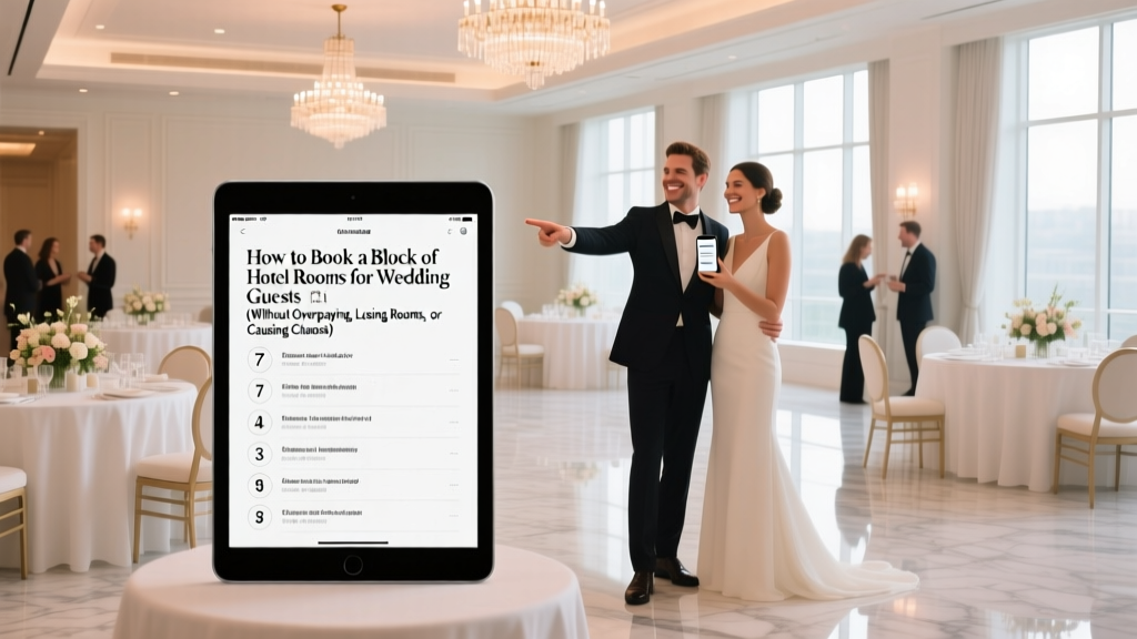 How to Book a Block of Hotel Rooms for Wedding Guests (Without Overpaying, Losing Rooms, or Causing Chaos): A Stress-Free 7-Step Checklist That 92% of Couples Skip — But Wish They Hadn’t