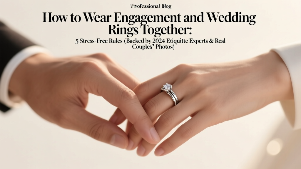 How to Wear Engagement and Wedding Rings Together: 5 Stress-Free Rules (Backed by 2024 Etiquette Experts & Real Couples’ Photos)