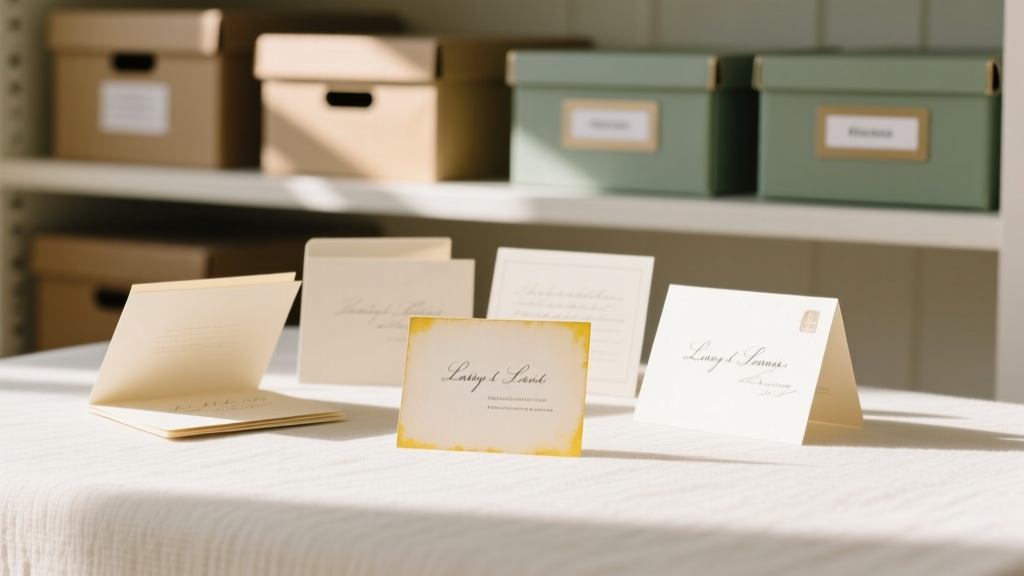 How to Store Wedding Cards the Right Way: 7 Foolproof Steps That Prevent Yellowing, Mold, and Heartbreak (Most Couples Skip #4)