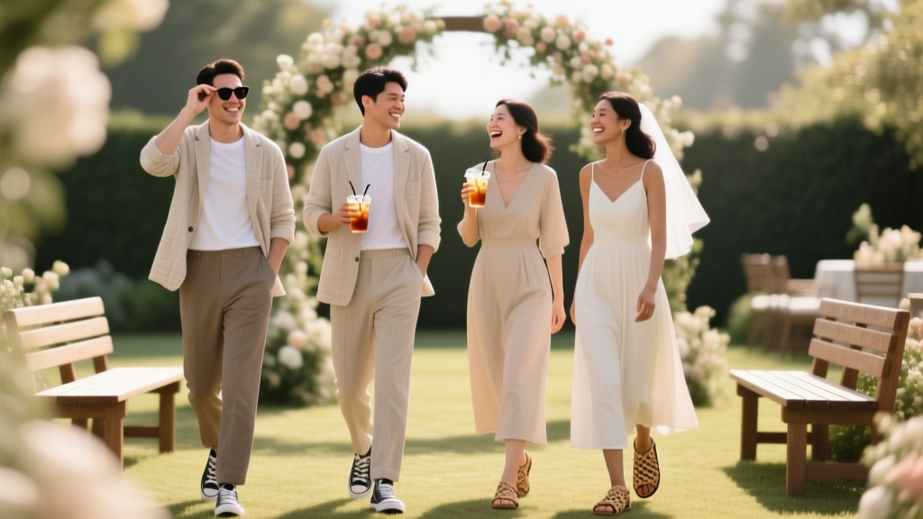 What Is Casual for a Wedding? 7 Real-World Rules (That Actually Prevent Awkward Outfits, Judgment, or Showing Up in Sweatpants)