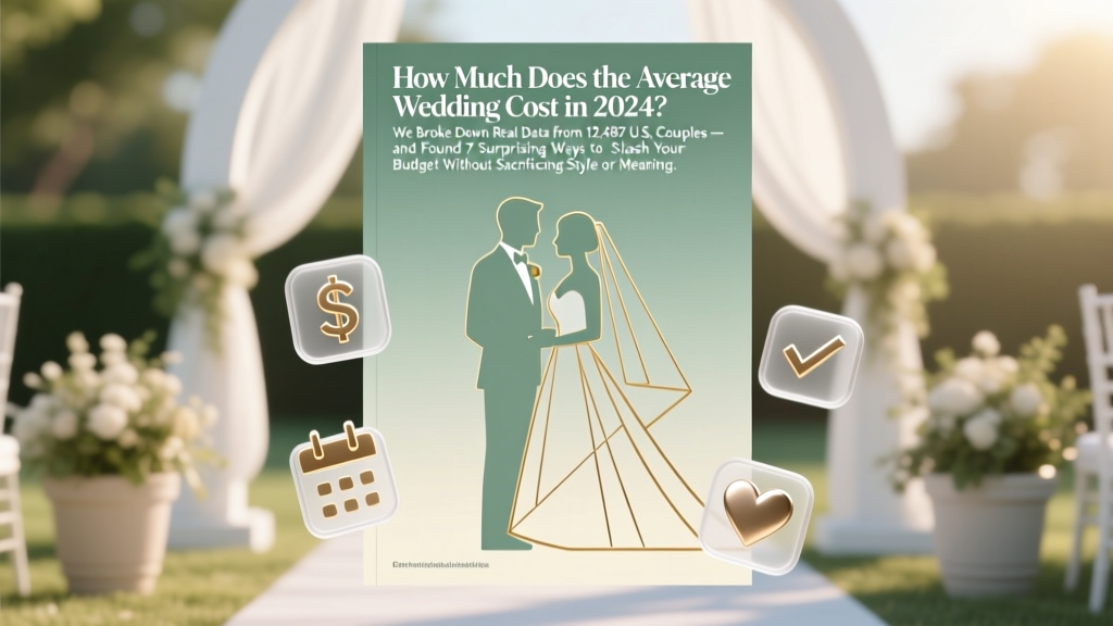 How Much Does Average Wedding Cost in 2024? We Broke Down Real Data from 12,487 U.S. Couples — and Found 7 Surprising Ways to Slash Your Budget Without Sacrificing Style or Meaning