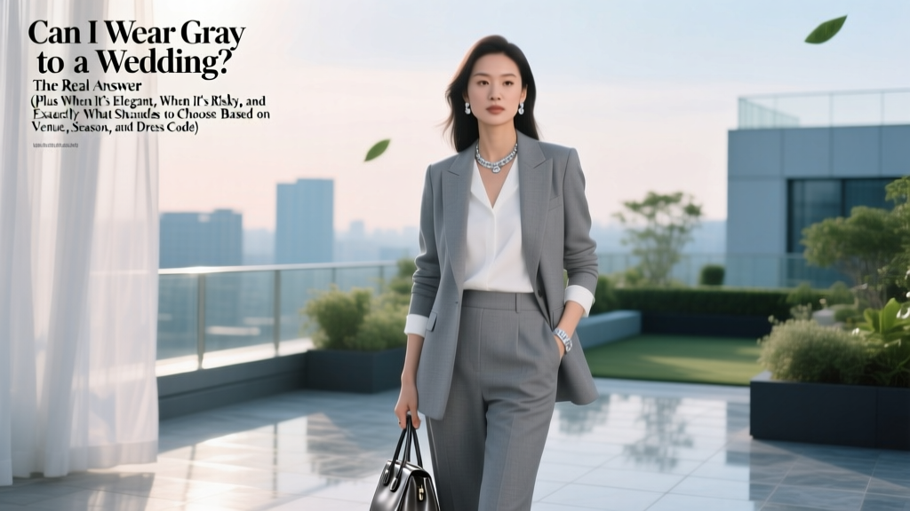 Can I Wear Gray to a Wedding? The Real Answer (Plus When It’s Elegant, When It’s Risky, and Exactly What Shades to Choose Based on Venue, Season, and Dress Code)