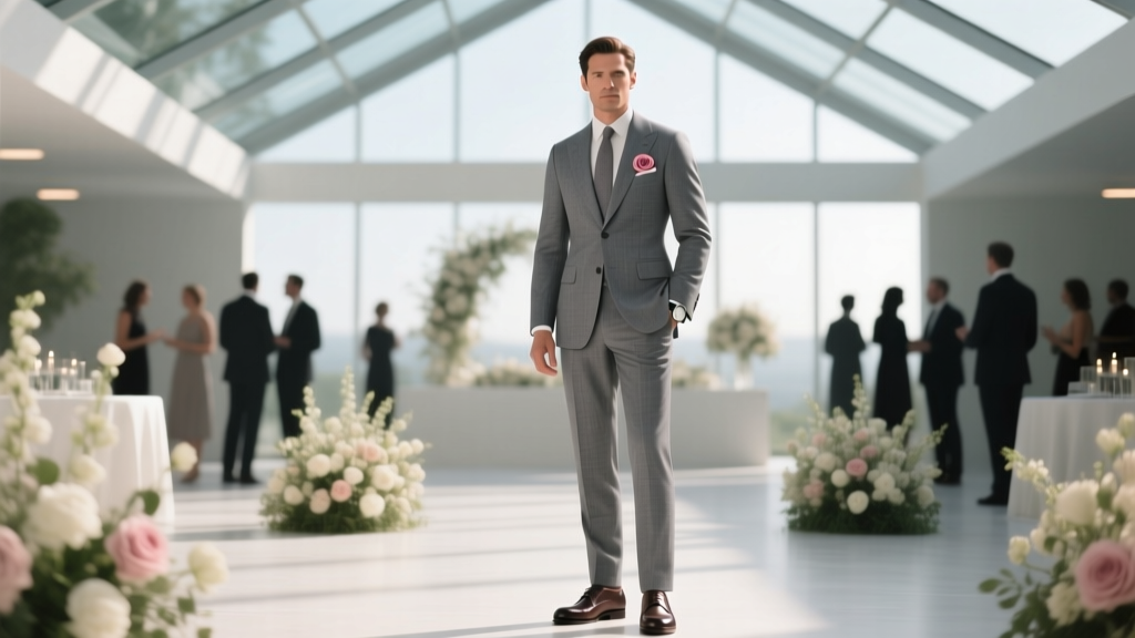 Is a grey suit appropriate for a wedding? Yes—but only if you nail these 5 context-driven rules (most guests get #3 wrong)