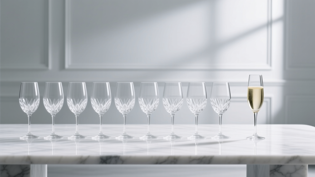 How Many Glasses Do You Need for a Wedding? The Exact Formula (Not Guesswork) That Saves $327 in Rentals & Prevents Last-Minute Panic at the Bar