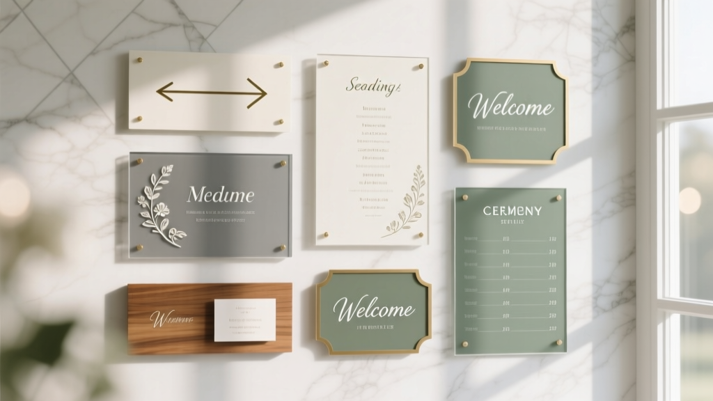 What Signage Do I Need for My Wedding? The Stress-Free, 7-Step Checklist That Prevents Guest Confusion (and Saves You 3+ Hours on Day-Of Coordination)