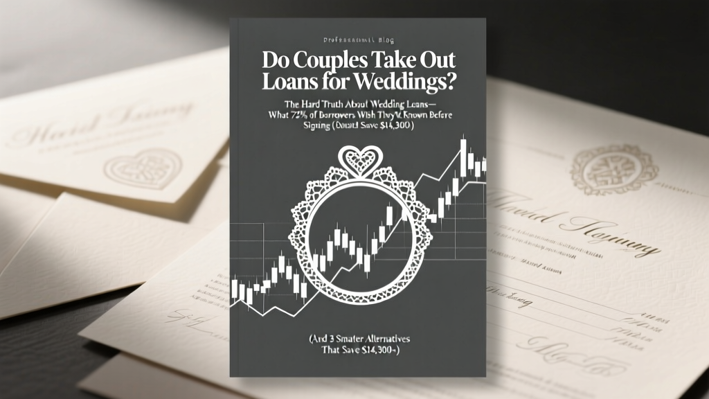 Do Couples Take Out Loans for Weddings? The Hard Truth About Wedding Loans—What 72% of Borrowers Wish They’d Known Before Signing (And 3 Smarter Alternatives That Save $14,300+)