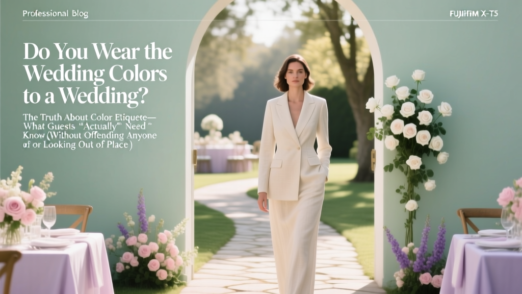 Do You Wear the Wedding Colors to a Wedding? The Truth About Color Etiquette—What Guests *Actually* Need to Know (Without Offending Anyone or Looking Out of Place)