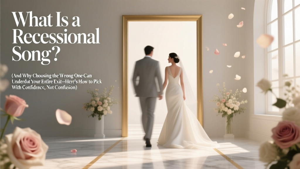 What Is a Recessional Song at a Wedding? (And Why Choosing the Wrong One Can Undercut Your Entire Exit—Here’s How to Pick With Confidence, Not Confusion)