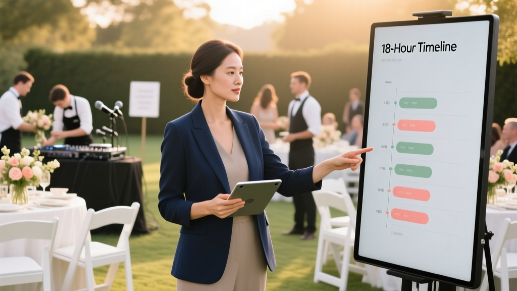 What Does a Day of Wedding Coordinator Do? (Spoiler: It’s Not Just ‘Showing Up’ — Here’s the Real 18-Hour Timeline That Prevents 92% of Venue Meltdowns)
