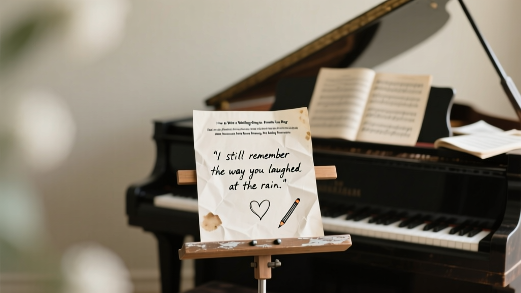 How to Write a Wedding Song That Actually Moves People (Not Just Your Aunt Carol): A Step-by-Step Guide for Non-Musicians Who Want Meaning, Not Melody Perfection
