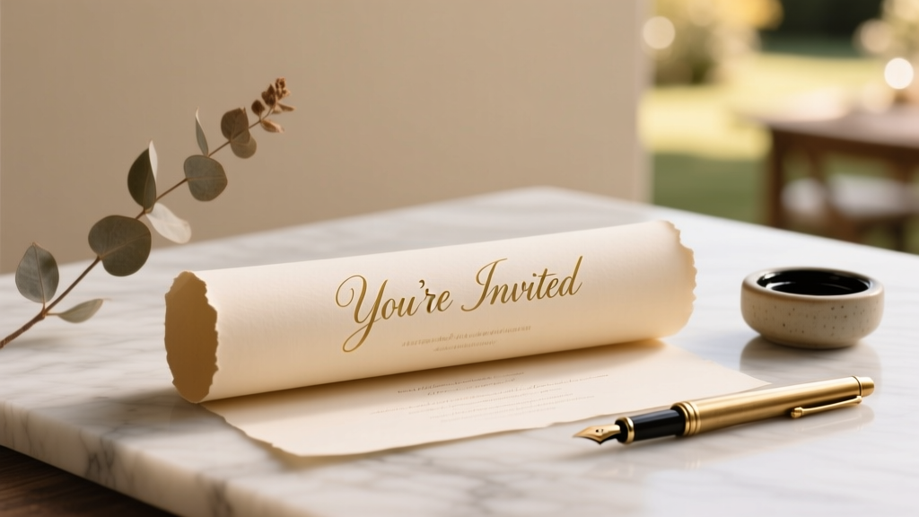 How to Make Scroll Wedding Invitations That Wow Guests (Without Design Skills, Expensive Printers, or Last-Minute Panic) — A Step-by-Step Minimal Checklist You Can Finish in Under 4 Hours