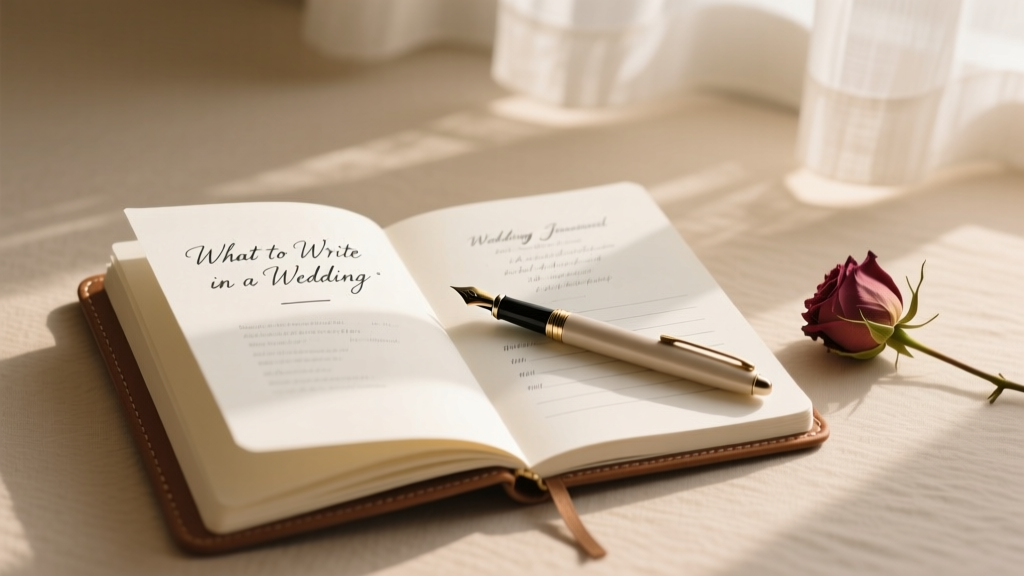 What to Write in a Wedding: The 7-Step Stress-Free Framework That Saves Couples 12+ Hours of Overthinking, Writer’s Block, and Last-Minute Panic (With Real Examples & Fill-in-the-Blank Templates)