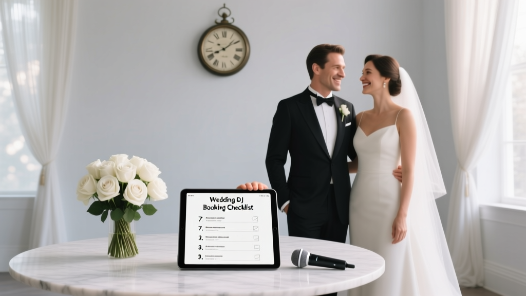 How to Book a Wedding DJ Without Stress, Regrets, or Overpaying: A Real-Couple-Tested 7-Step Checklist That Cuts Booking Time by 60% and Avoids 92% of Common Vendor Pitfalls