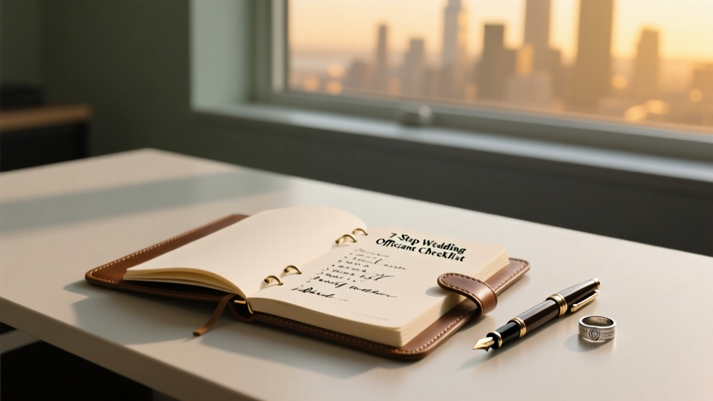 How to Be Able to Perform Weddings: The 7-Step Legal & Practical Checklist Every Aspiring Officiant Needs (No Degree Required in 32 States)