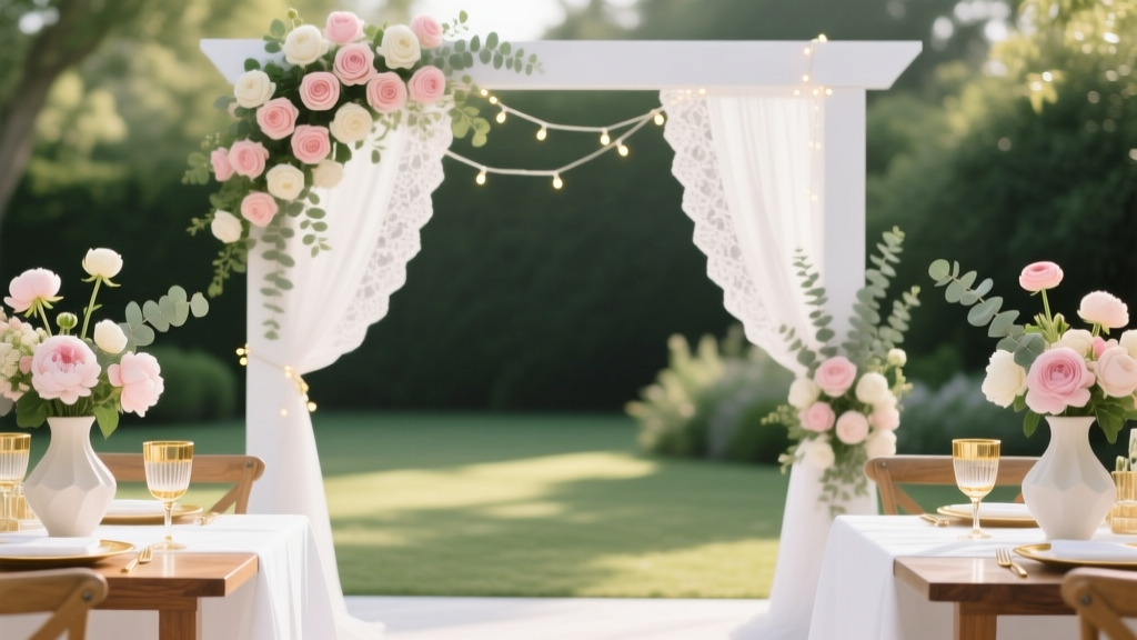 How Much Fabric to Drape a Wedding Arch: The Exact Yardage Formula (No Guesswork, No Waste—Just Perfect Draping Every Time)