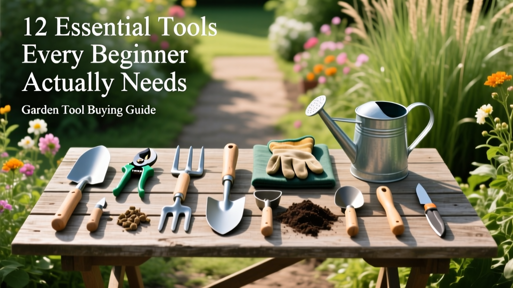 Garden Tool Buying Guide: 12 Essential Tools Every Beginner Actually Needs