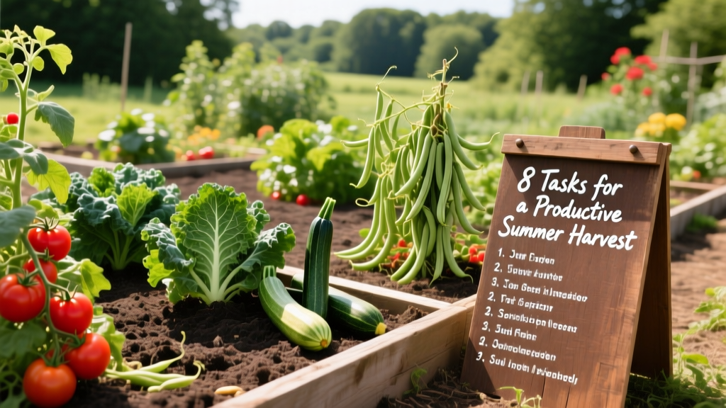 June Vegetable Garden Checklist: 8 Tasks for a Productive Summer Harvest