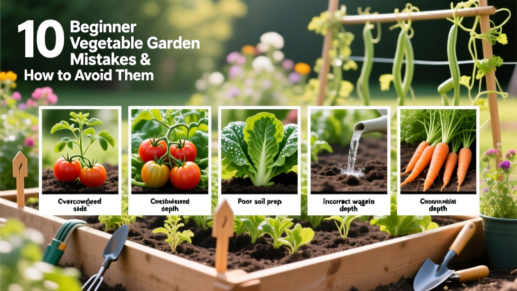 10 Beginner Vegetable Garden Mistakes and How to Avoid Every One