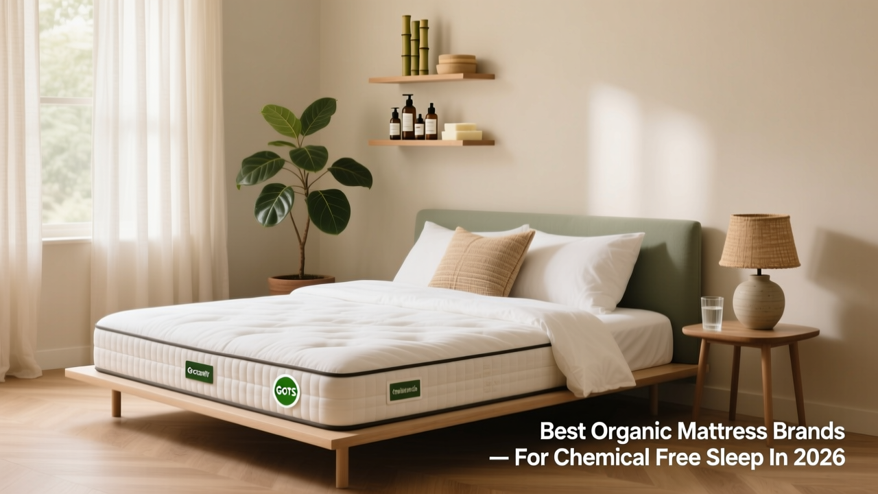 Best Organic Mattress Brands For Chemical Free Sleep In 2026