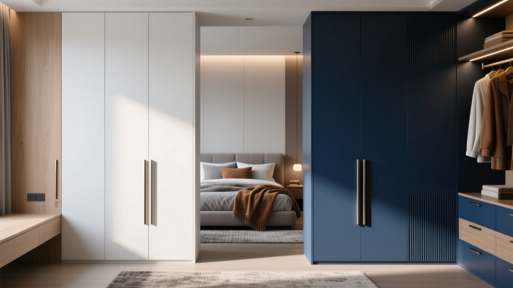 Closet Systems For Couples With Completely Different Styles