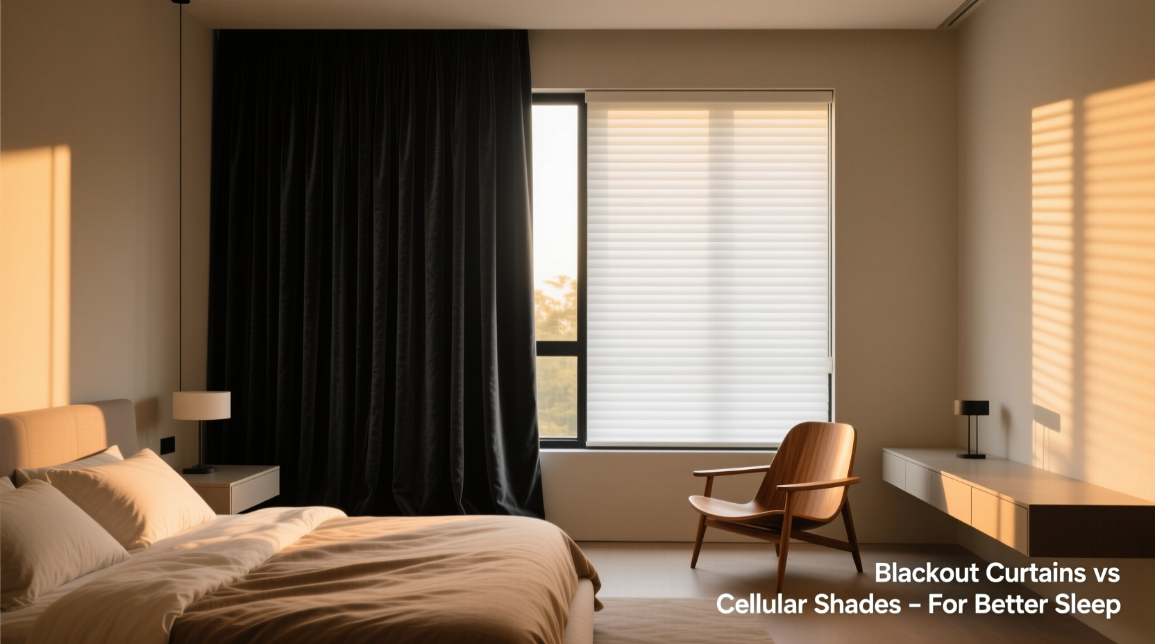 Blackout Curtains Vs Cellular Shades For Better Sleep